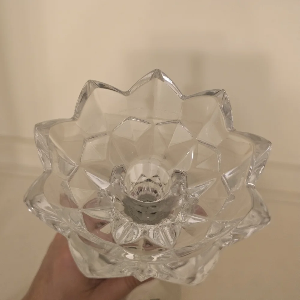 ⭐️40% Off⭐️ Mikasa Diamond Point Single Crystal Candleholder